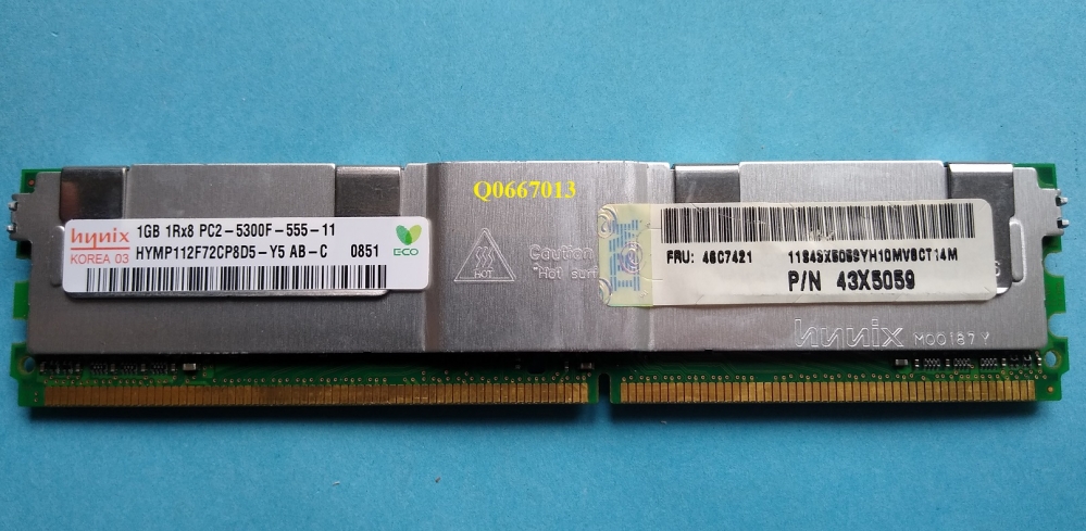 Buy used computer Memory - Server - DDR2 PC2-5300 667MHz online