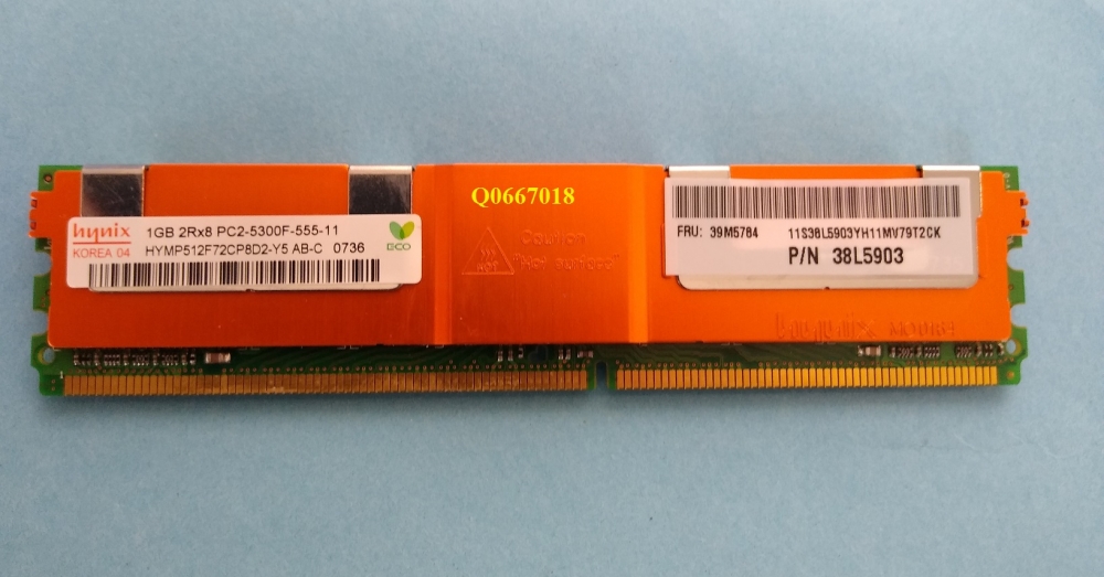 Buy used computer Memory - Server - DDR2 PC2-5300 667MHz online