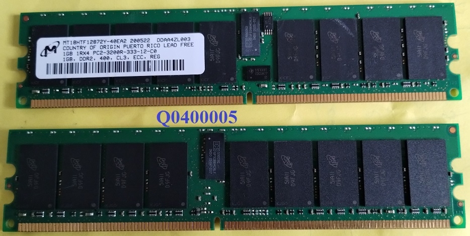 Buy used computer Memory - Server - DDR2 PC2-3200 400MHz online