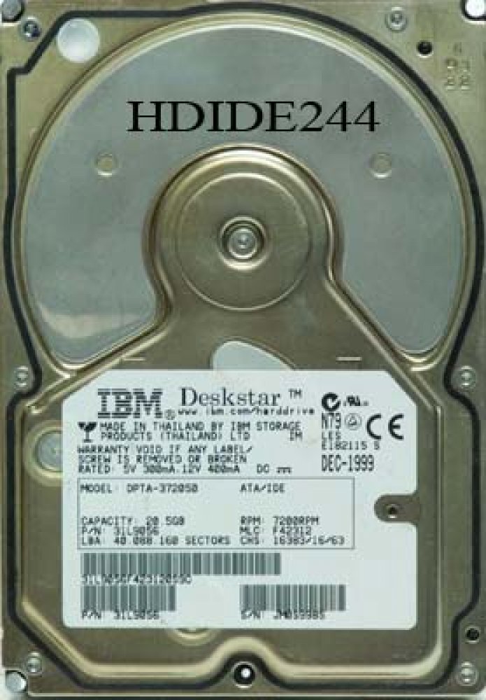 20.5Gb IBM Deskstar DPTA-372050 31L9056 IDE Hard Drive